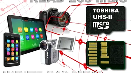 Toshiba are cele mai rapide carduri microSD 