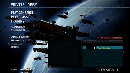 Sistemul Anti-Cheat din Titanfall forțează trișorii să joace cu cei de seama lor