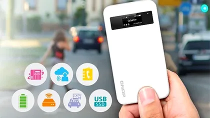 QNAP Qgenie, un NAS multifuncțional de buzunar