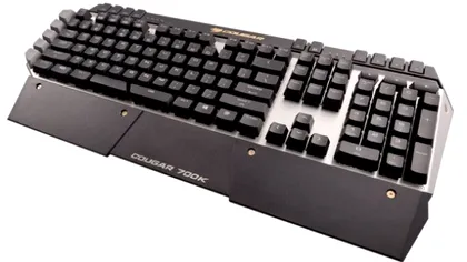 Cougar lansează o tastatură impresionantă, cu mult aluminiu