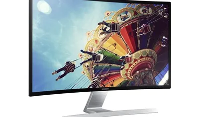 Samsung anunţă un monitor curbat cu un design de invidiat