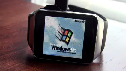 Ai purta un Samsung Gear Live cu Windows 95? [VIDEO]