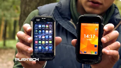Telefoanele “indestructibile” CAT B15 și Evolveo StrongPhone Q4 cad din copac [VIDEO]