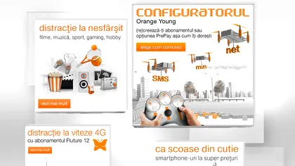 Orange lansează configuratorul online pentru abonamente