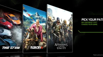 La achiziția unei plăci video Nvidia poți primi un joc Ubisoft