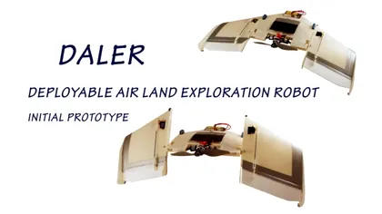 DALER, un robot inspirat de lilieci [VIDEO]
