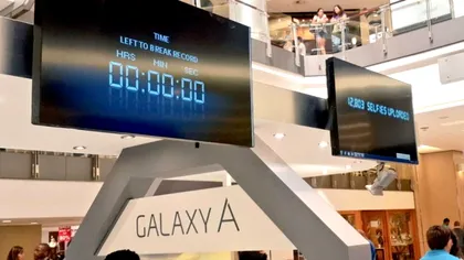 Samsung se bucură la lucrurile simple: Sărbătorește recorduri mondiale de selfie