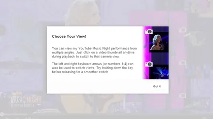 YouTube se reinventează şi vă permite să schimbaţi unghiul din care vedeţi acţiunea