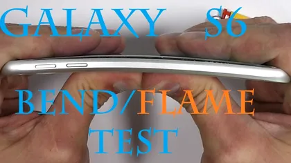 Samsung Galaxy S6 trece prin proba focului [VIDEO]