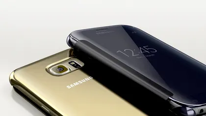 Carcasa Clear View pentru Samsung Galaxy S6 vă zgârie telefonul