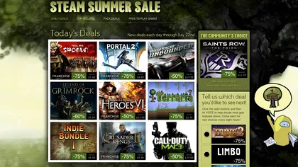 Vara reducerilor pe Steam începe mai devreme