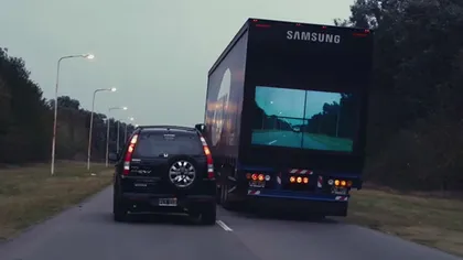 Samsung Safety Truck salvează vieți pe șosele [VIDEO]