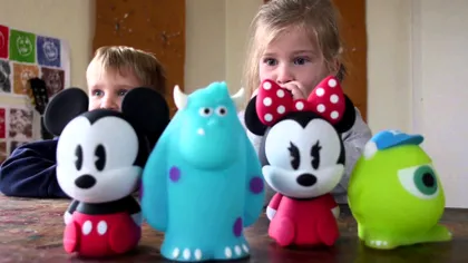 Personajele Disney se transformă în lămpi create de Philips