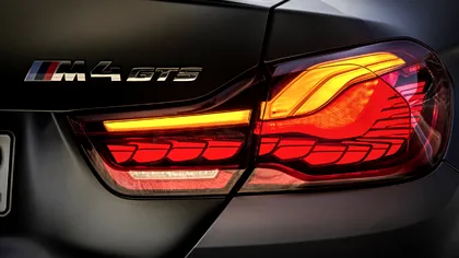 BMW M4 GTS: prima mașină cu sistem de injecție cu apă și stopuri OLED