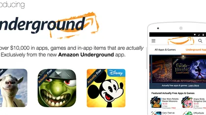 Amazon îți dă bani dacă descarci aplicații gratuite