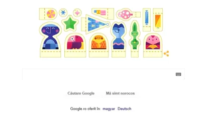 ”Sărbători fericite!”: noul doodle de la Google marchează venirea Crăciunului