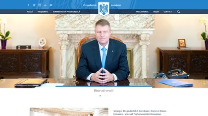 Administrația Prezidențială are un nou site oficial