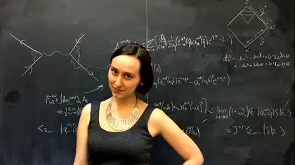 Această tânără ar putea fi versiunea feminină a lui Albert Einstein
