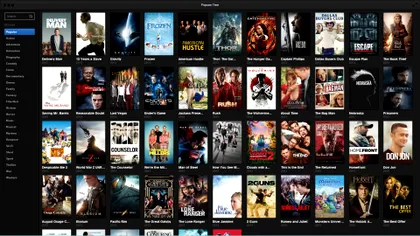 Vei putea viziona din nou filme online gratis prin Popcorn Time