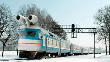 Trenurile cu motoare de avioane construite  în timpul Războiului Rece