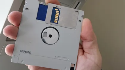 Discheta Floppy revine la viață cu o capacitate de 128GB