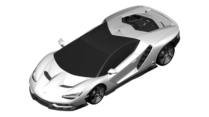 Acestea sunt primele imagini cu viitorul bolid Lamborghini Centenario