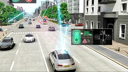 Cum ar arăta traficul fără luminile semafoarelor, doar cu mașini autonome