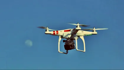 O dronă se prăbușește și face victime