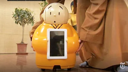 Cel mai drăguț robot e un călugăr budist ce știe scopul vieții