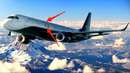 Acest avion luxos cu ferestre mari te va face să iubești călătoriile și mai mult