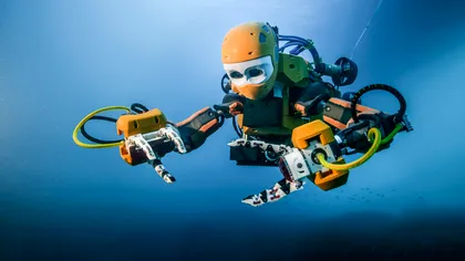 OceanOne este robotul umanoid perfect pentru explorările subacvatice