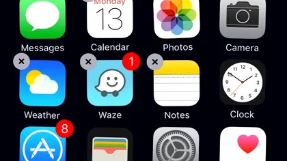 iOS 10 vine cu mai mult spațiu liber: puteți șterge aplicațiile standard