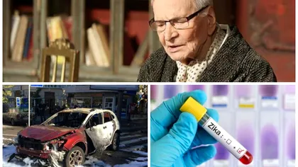 Revista presei: Radu Beligan a murit; jurnalist rus, asasinat; al doilea caz de Zika în România