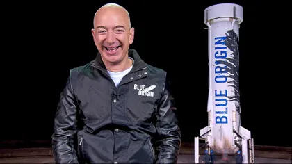 Jeff Bezos a prezentat racheta cu care vrea să concureze împotriva lui Elon Musk