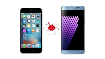 iPhone 7 vs Galaxy Note 7: care este mai rapid