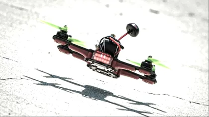 Cursele de drone vor fi difuzate la televizor