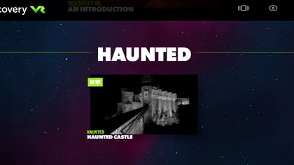 Castelul bântuit este o experiență VR înfricoșătoare filmată în România