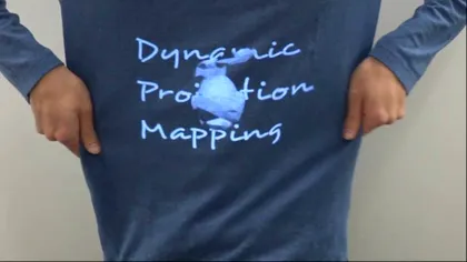 Cum arată o proiecție pe haine la 1.000 de cadre pe secundă