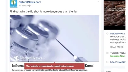 Cum scapi rapid de site-urile de știri false de pe Facebook