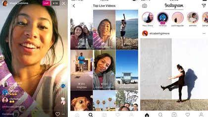 Instagram Live este oficial și e foarte diferit de Facebook Live
