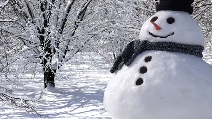 Cum arată cel mai mic om de zăpadă din lume