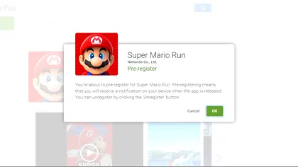 Super Mario Run pe Android: înregistrează-te acum, ca să fii anunțat când poți descărca jocul