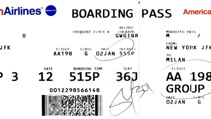 De ce să nu-ți postezi niciodată biletul de avion pe internet