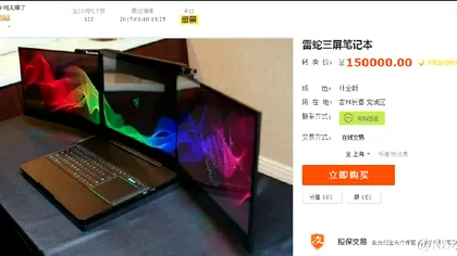 Laptopurile furate de la Razer au ajuns la vânzare în China