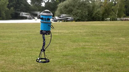 Această dronă poate detecta și detona minele terestre într-un mod eficient