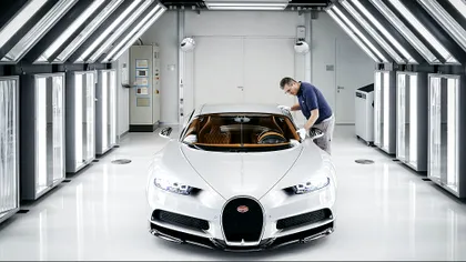 Cum arată fabrica Bugatti unde se construiesc mașini de milioane de euro