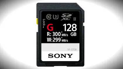 Sony SF-G este cel mai rapid card SD din lume