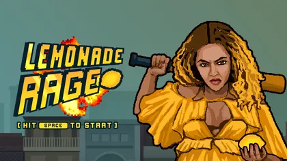 Lemonade Rage, jocul gratuit care te pune în pielea lui Beyonce