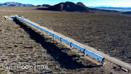 Hyperloop One a fost testat cu succes la o viteză record