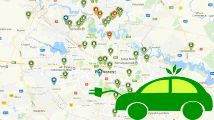 Aceasta este harta tuturor stațiilor de încărcare pentru mașini electrice
